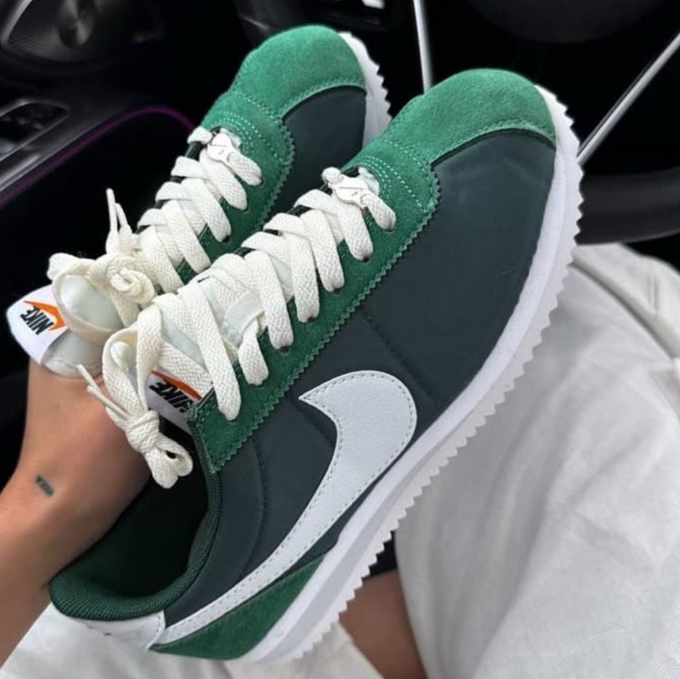 Tenis Nike Cortez Verde Clásicos